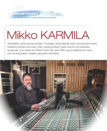 Mikko Karmila, haastattelu, Riffi