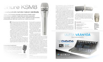 Shure KSM8 Dual dyne Riffin testissä