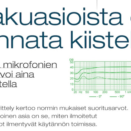 Mikrofonien vertaaminen/kokeilu