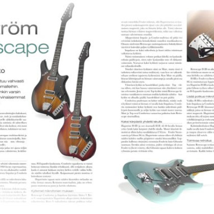 Hagström Retroscape kitarat Riffin testissä