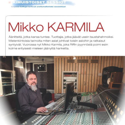 Mikko Karmila, haastattelu, Riffi