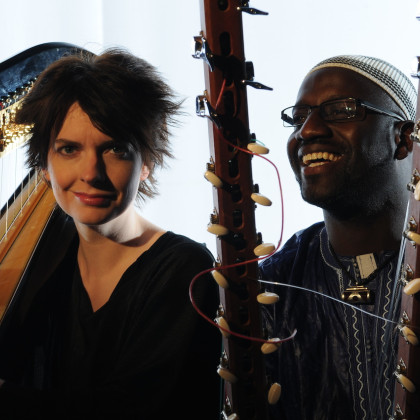 Catrin Finch & Seckou Keita photo: Josh Pulman