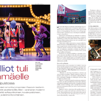 Helsingin KAupunginteatteri Billy Elliot -musikaali
