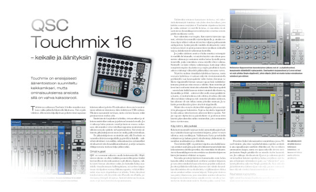 QSC TouchMix